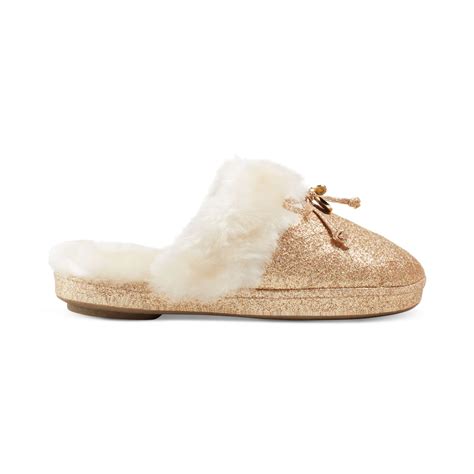 michael kors fur slippers|Michael Kors slippers for women.